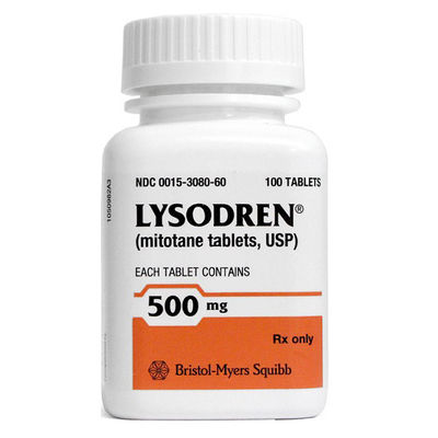 কেনা Tlph、BMS Mitotane Lysodren 500mg*100 ট্যাবলেট অ্যাড্রেনাল কর্টিক্যাল কার্সিনোমা online manufacture