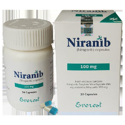 100mg Niraparib Niranib Peritoneal Cancer Treatment PARP-1,2 Target