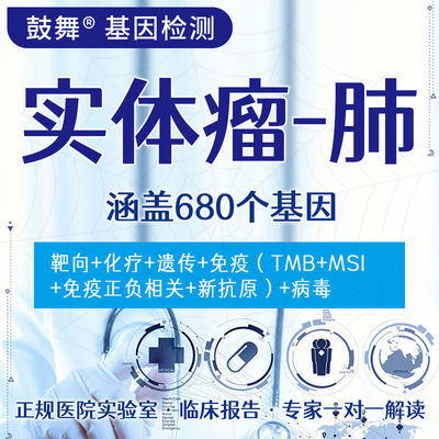 Solid Tumor 680 Gene Testing (Lung)